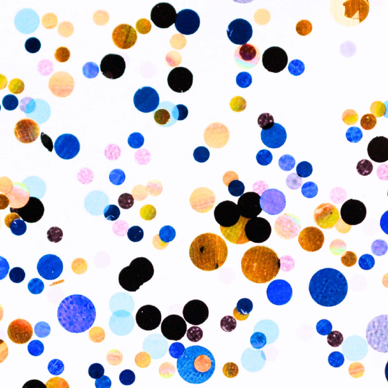 Blue/Gold/Black Bubbles