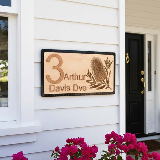Exterior House Sign