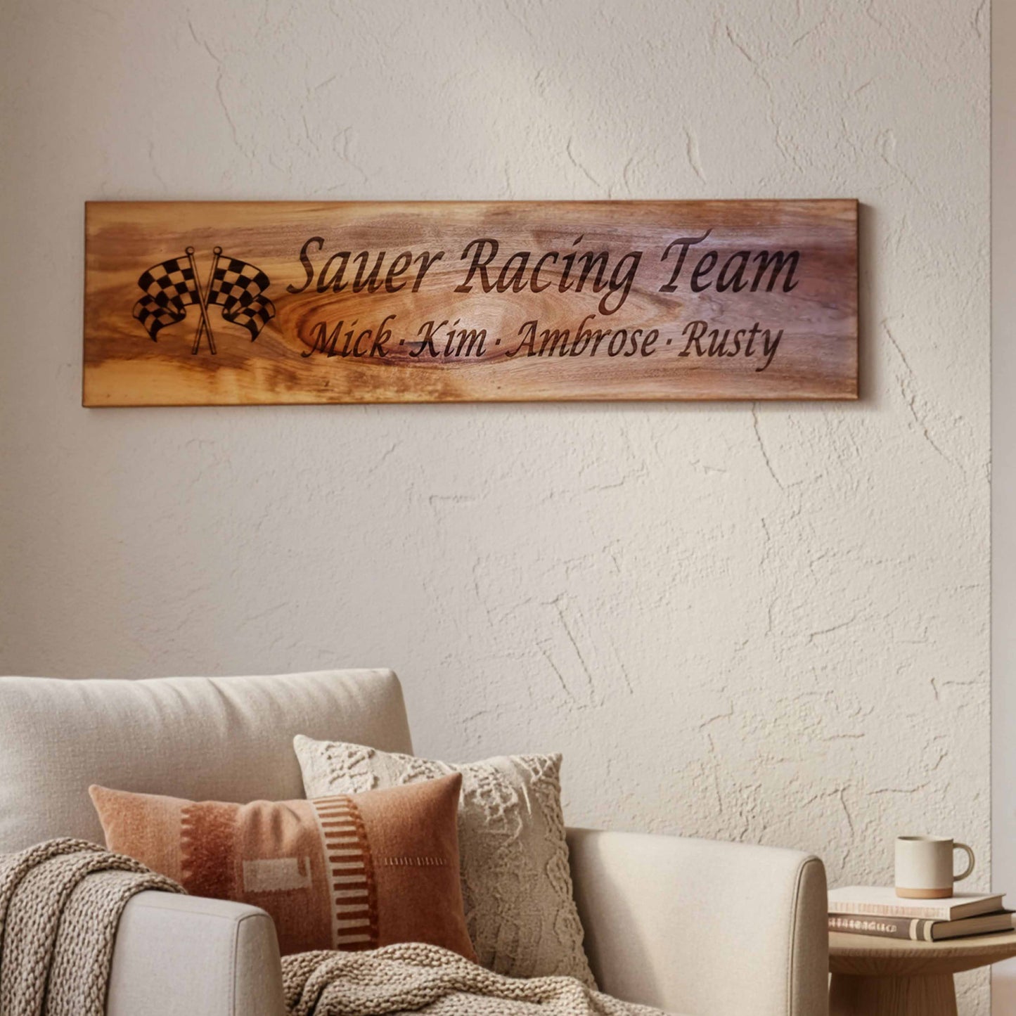 Timber Indoor Sign - Rectangular