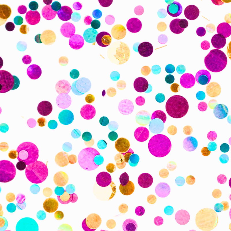 Purple/Blue/Gold Bubbles